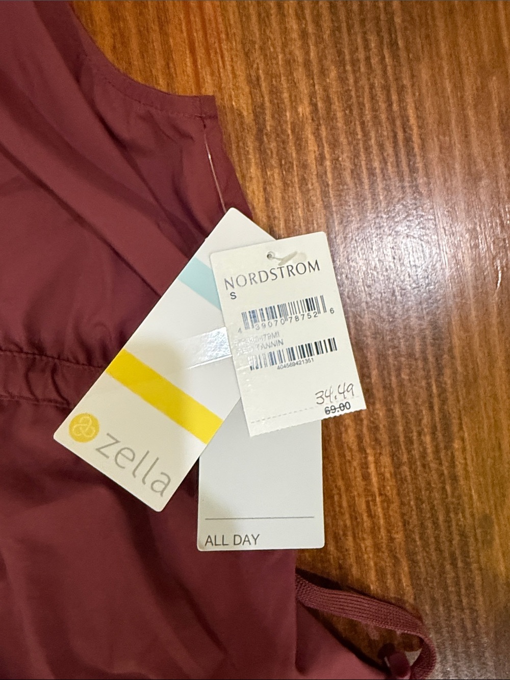 Zella Mauve High-Low Midi Halter Dress - Picture 2 of 3